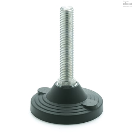 Elesa Levelling feet for ground mounting, LV.F-125-APS-M24x155 LV.F-125-APS